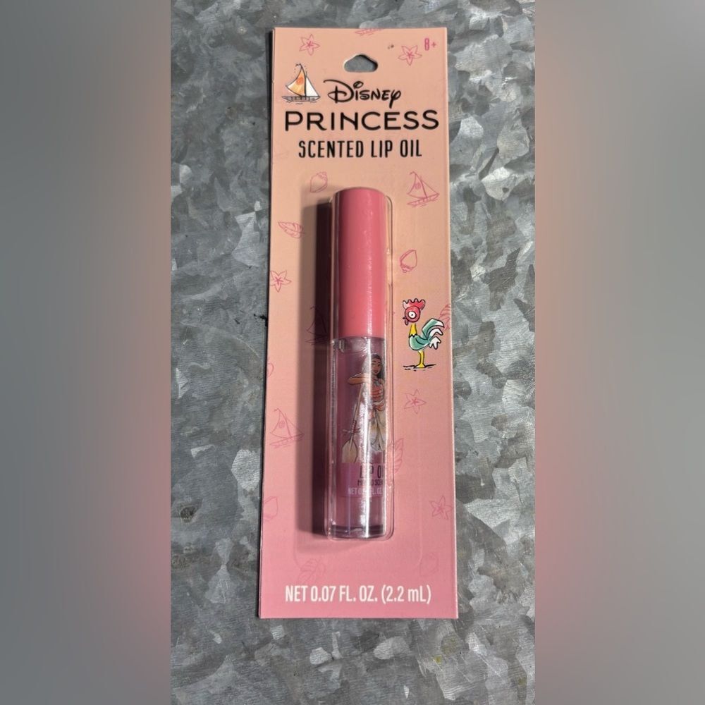 New Moana Disney Princess Scented Lip Oil - Pink